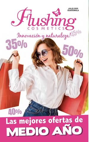 Catálogo FLUSHING COSMETICS Julio 2025